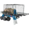 Fendeur de bûches électrique horizontal HL460 – 4T 1500W SCHEPPACH – Noir et bleu – 37 cm Ø 25 cm